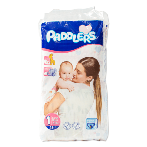 Culeros Paddlers para recién nacidos 2-5kg 48 unidades