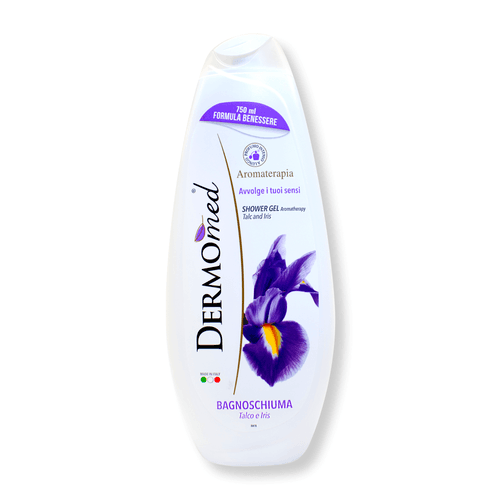 Gel de baño, talco e iris 750ml