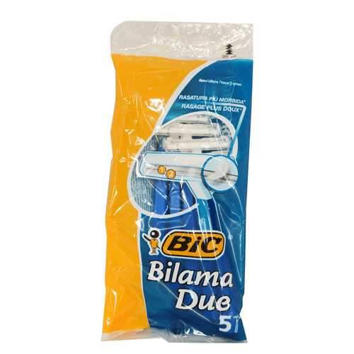 Paquete de máquinas de afeitar doble cuchilla (5 unidades), marca  BIC