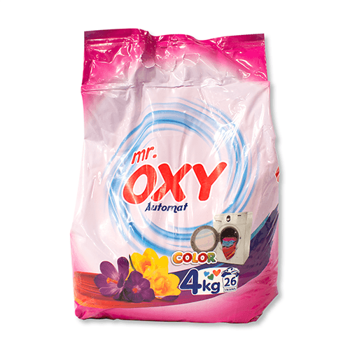 Detergente en polvo, OXY, 4 kg