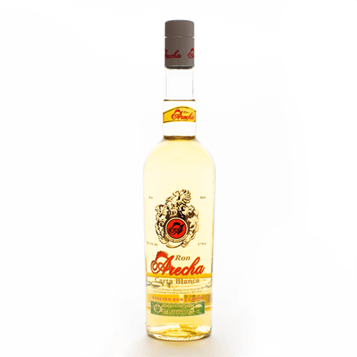 Ron Carta Blanca Marca Arecha 700 ml, 38 GL