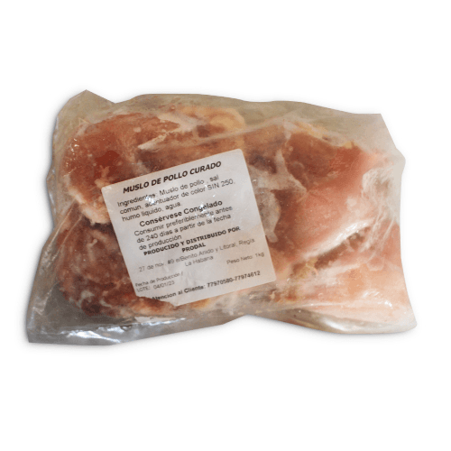 Muslo de Pollo Curado  (formato 1 kg)