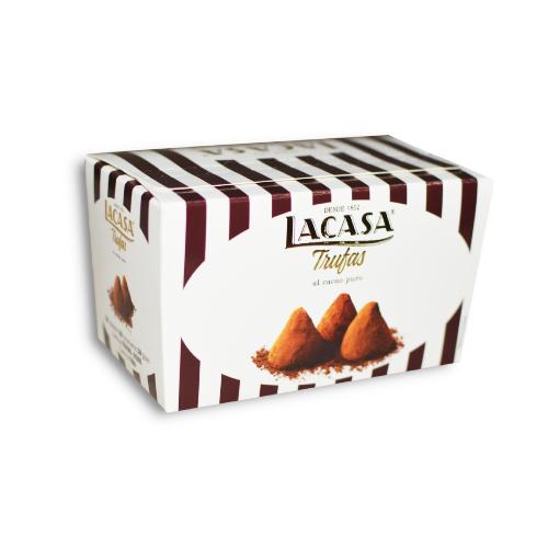 Trufas de chocolate Lacasa. 85 g
