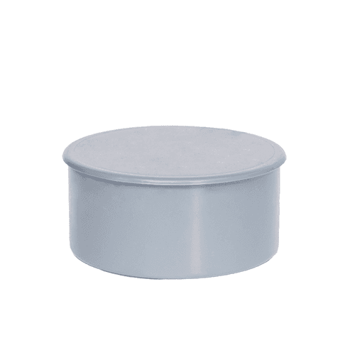 Tapón sanitario de PVC, Ciego, 110 mm