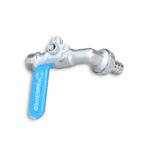 Llave de exterior con rosca para manguera, diametro 1/2"-3/4"