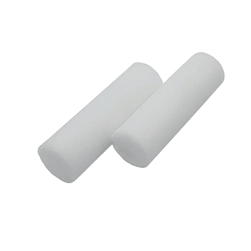 Dos recambios de rodillo de espuma multisuperficies, ancho 11 cm.