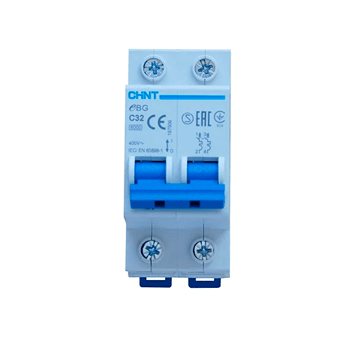 Interruptor automático magnetotérmico (Breaker), C32 2P.