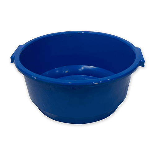 Palangana de plástico, azul, capacidad: 2L