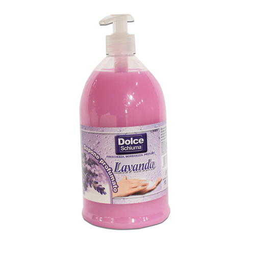 Jabón líquido, con dispensador, 1L