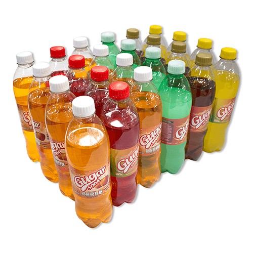Gugar soda surtido de 600 ml