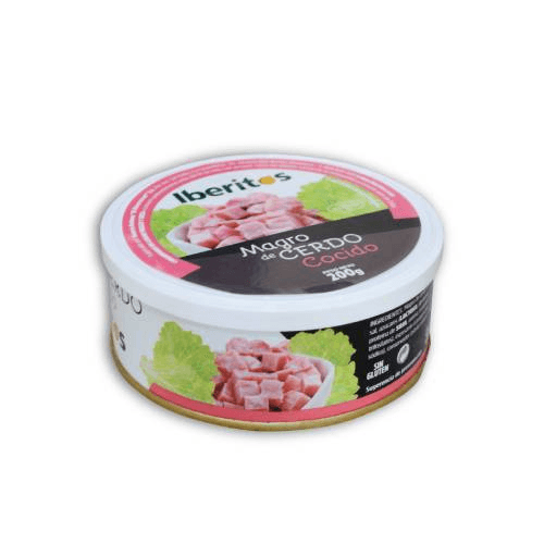 Magro de cerdo cocido lata 200 g