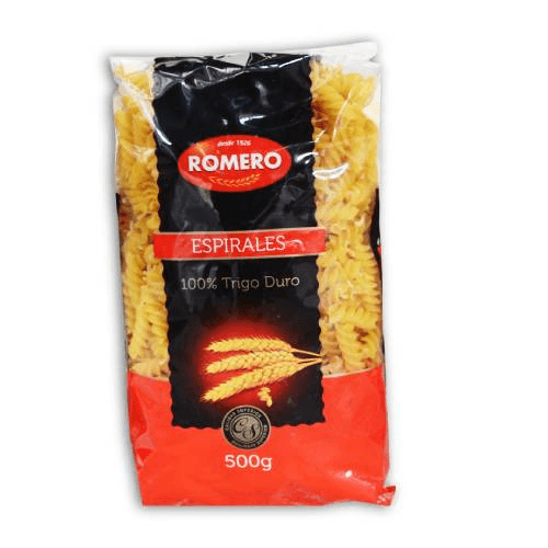 Pasta: Espirales 