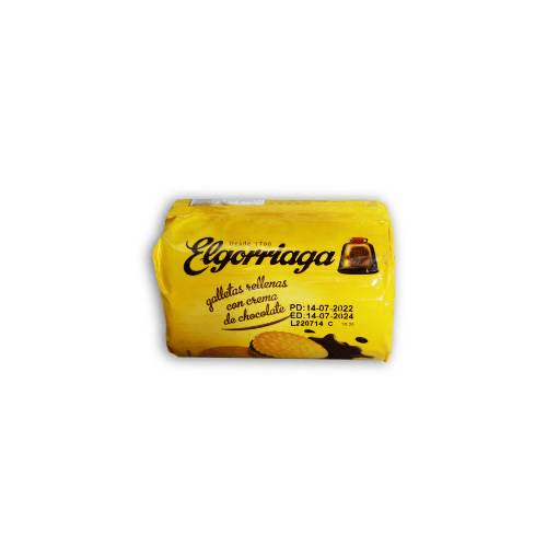 Galletas rellenas de chocolate 90g