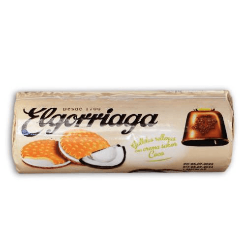 Galletas rellenas de coco 180 g