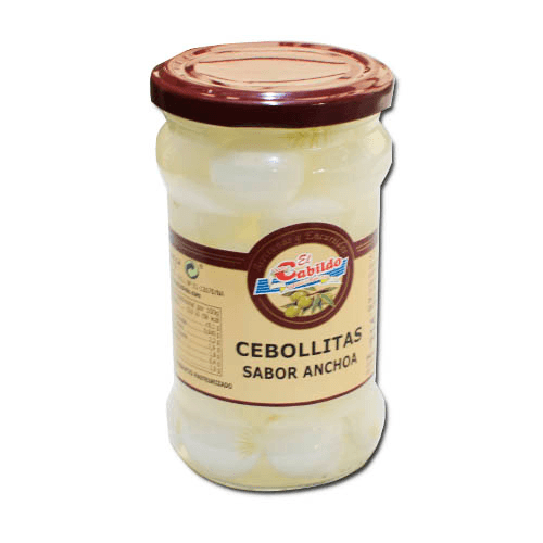 Cebollitas enteras sabor anchoa 