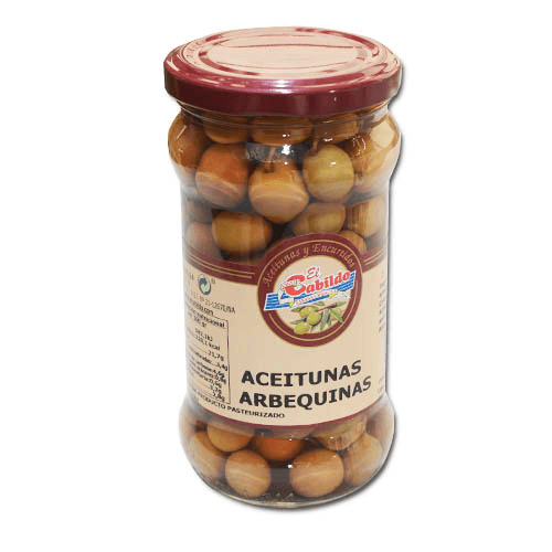 Aceitunas arbequinas encurtidas