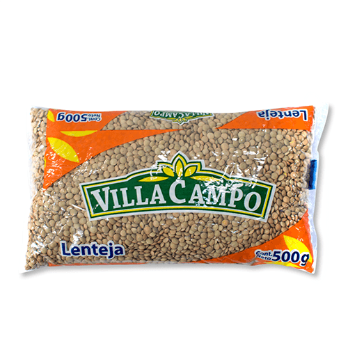 Lentejas. Marca: Villa Campo. 500 gr