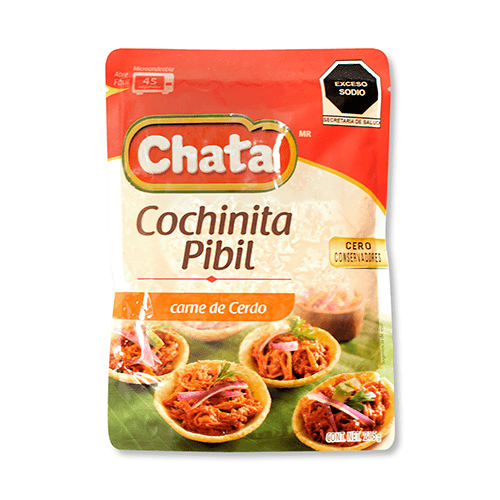 Pouche Cochinita Pibil. Marca: La Chata. 215 gr