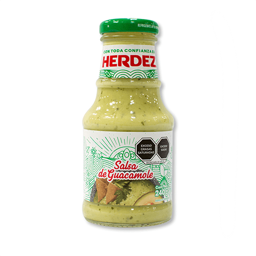 Salsa de guacamole, 240 g