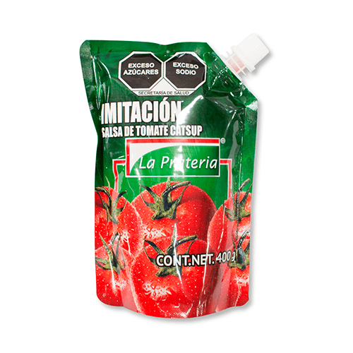 Salsa de tomate tipo cátsup, 400 g