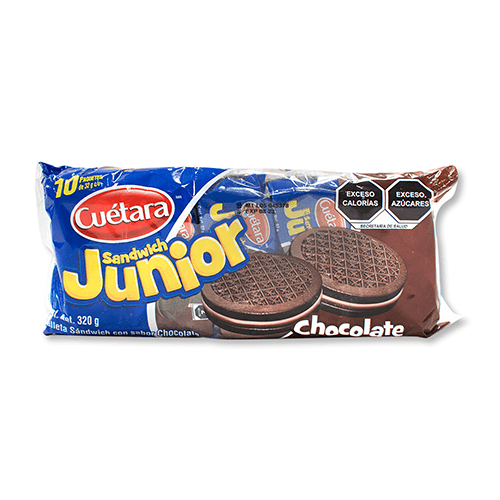 Galletas dulces sandwich Jr Choco 320 g