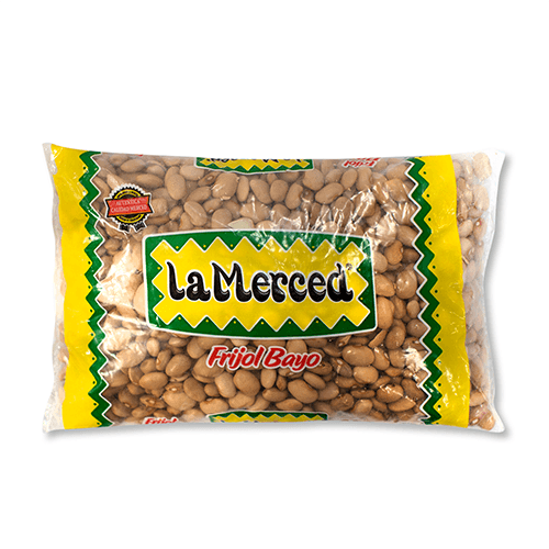 Frijol bayo. Marca: La Merced. 500 gr