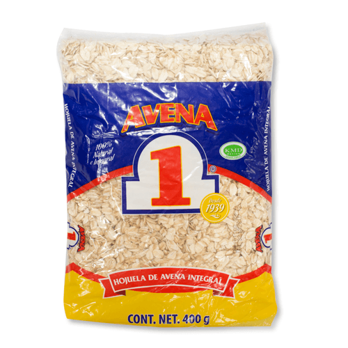 Hojuelas de avena integral, 400 g