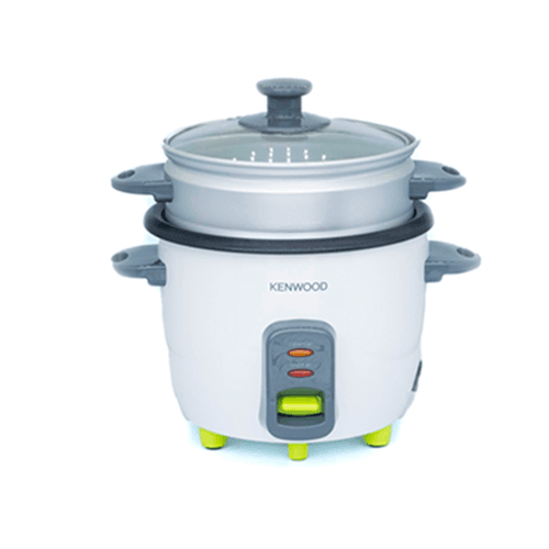 Olla arrocera c/ vaporera. Marca: Kenwood. 20 tazas. (Blanca)