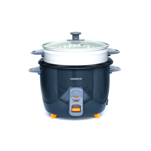 Olla arrocera c/ vaporera. Marca: Kenwood. 20 tazas. (Negra)