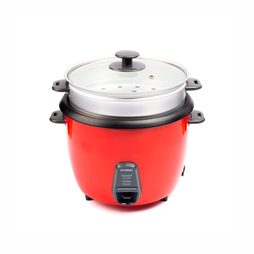 Olla arrocera con vaporera, 1.8 L. Marca: Hyundai. 