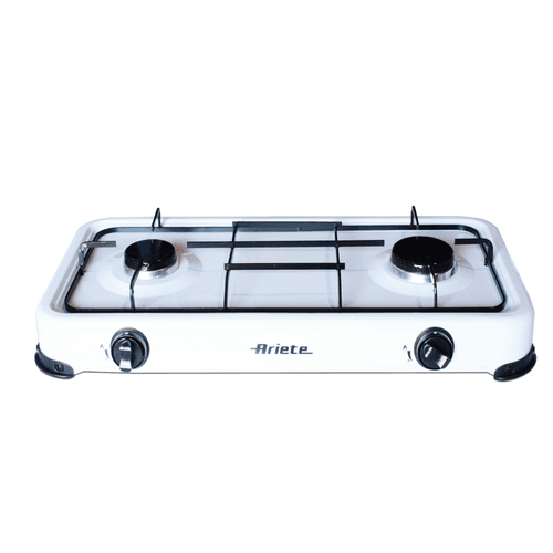Cocina de meseta a gas 2 hornillas