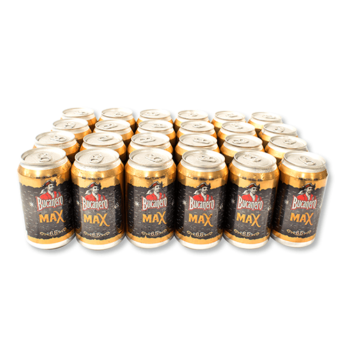CERVEZA PREMIUN BUCANERO. Caja 24 unidades.