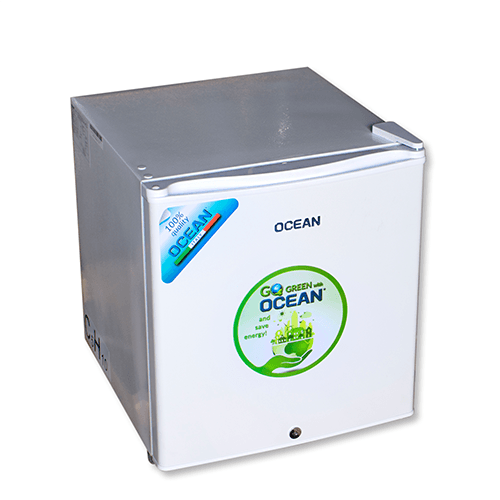 Refrigerador minibar.Marca Ocean.1.76 pies. Color blanco