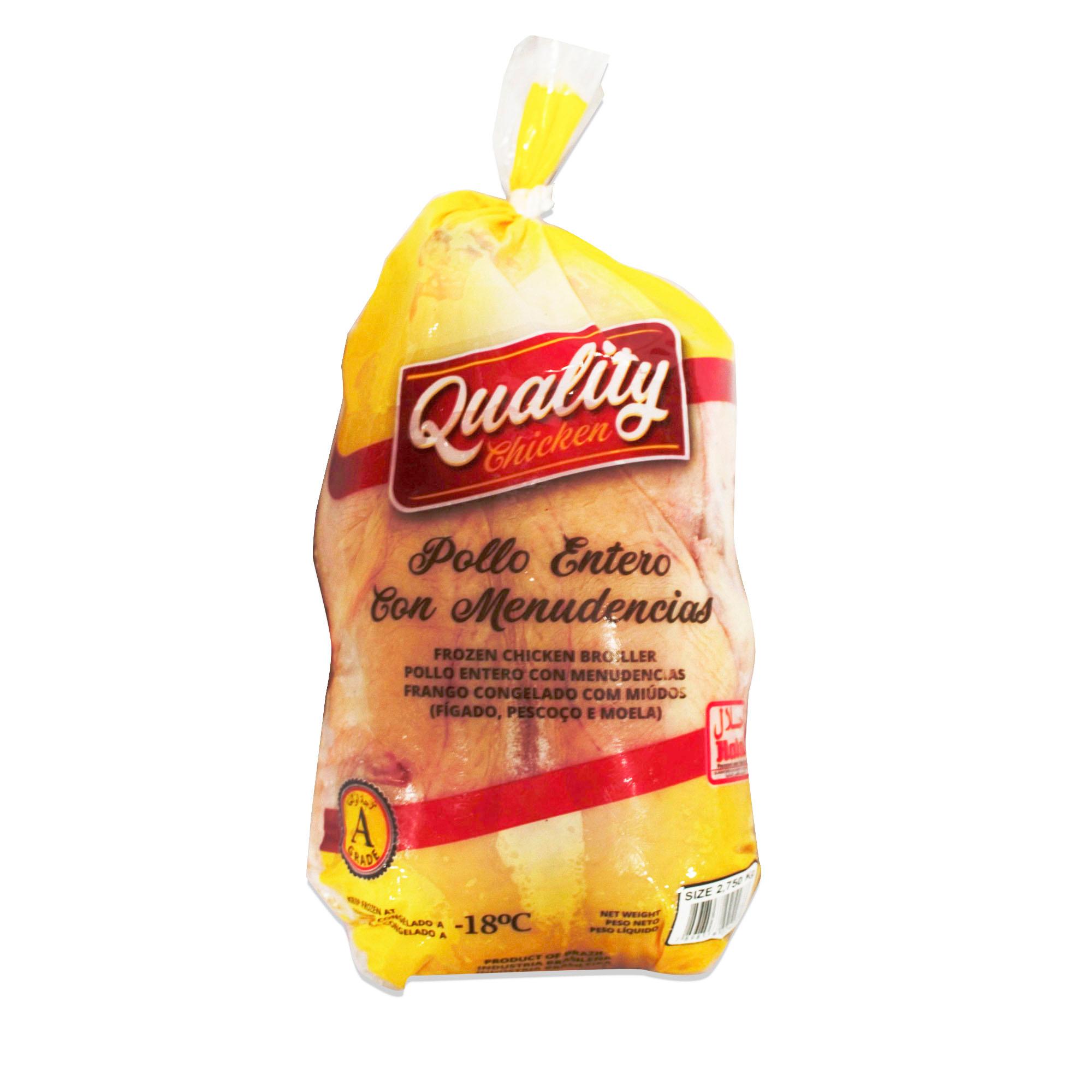 Pollo entero, 2.75 Kg