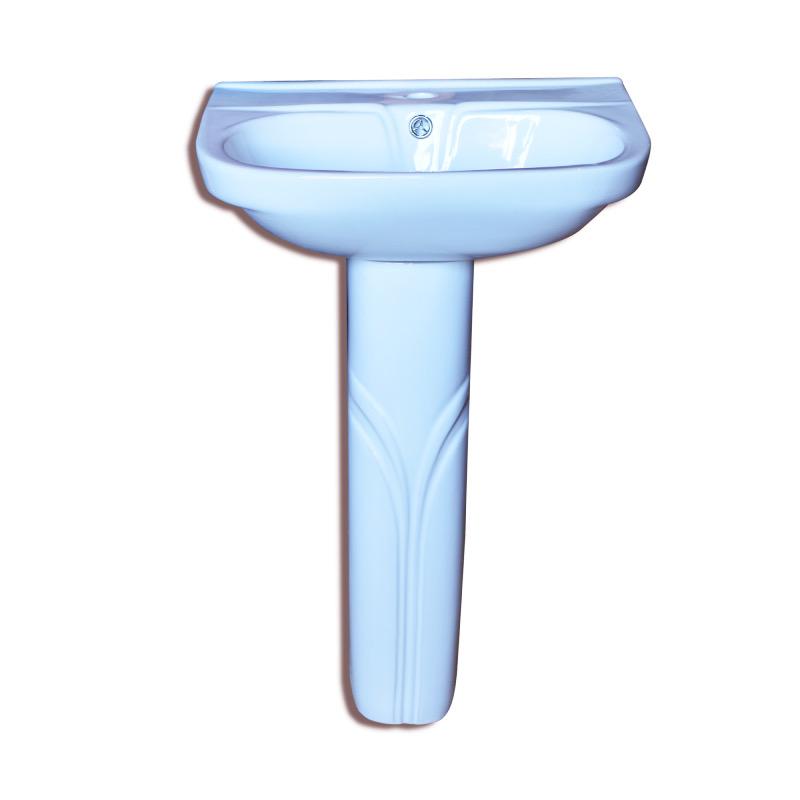 Lavamano con pedestal