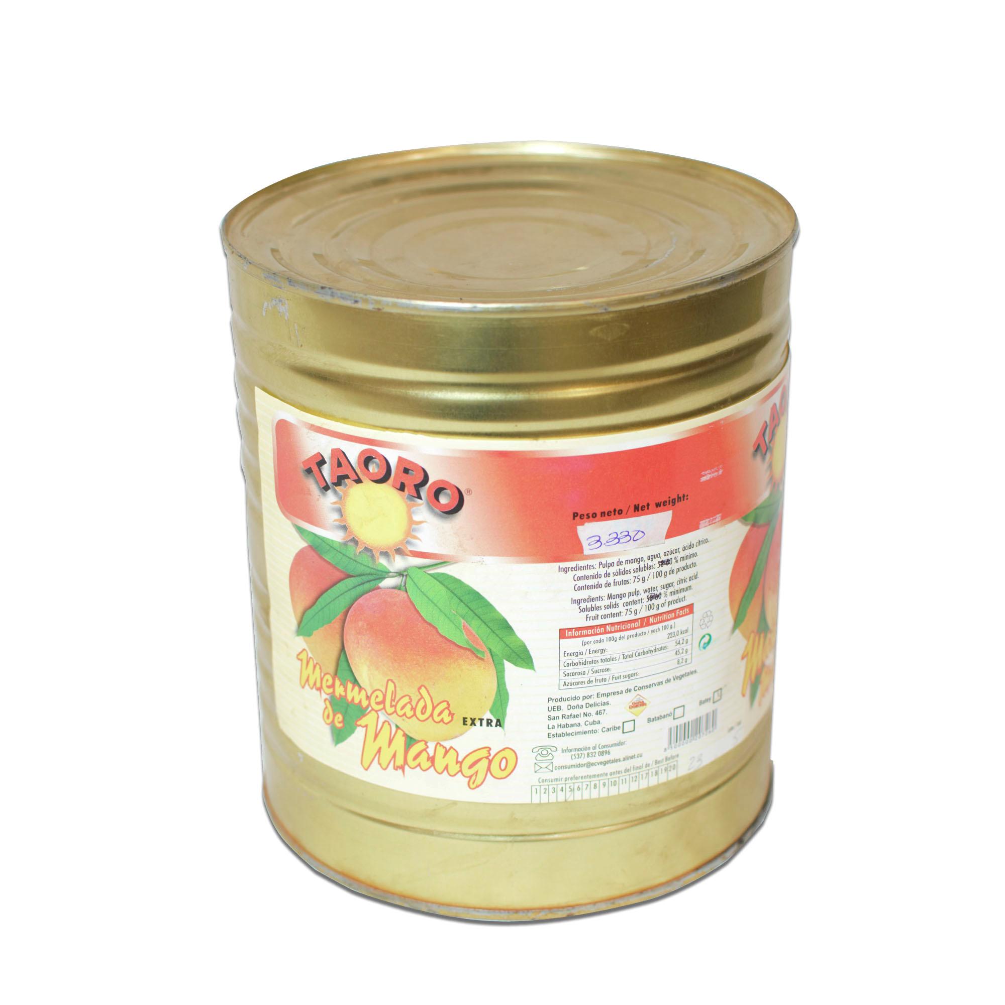 Mermelada  de Mango, 3330g