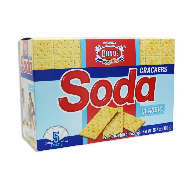 Galletas de soda. 800 g