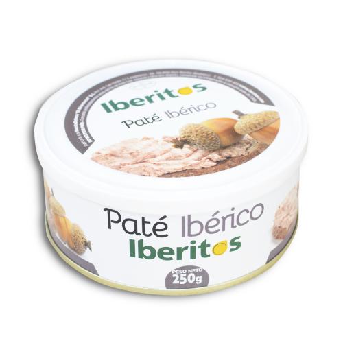 Paté ibérico lata 250g