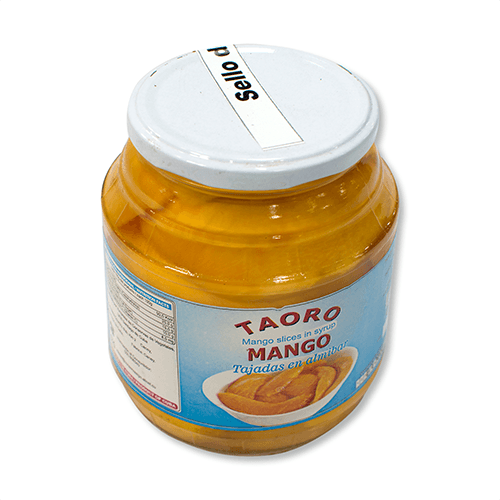 Tajadas de Mango en pomos 980g.Taoro