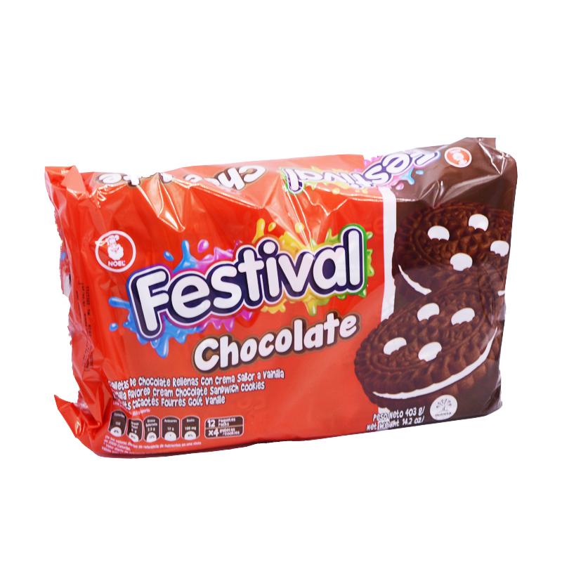 Galletas Festival de chocolate, 403 g