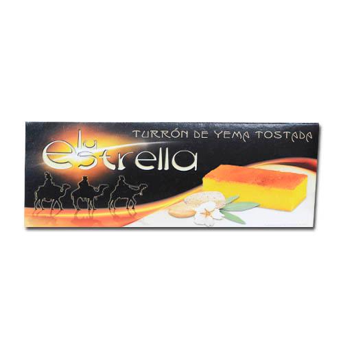 Turrón de yema tostada, “La estrella”,200 g 