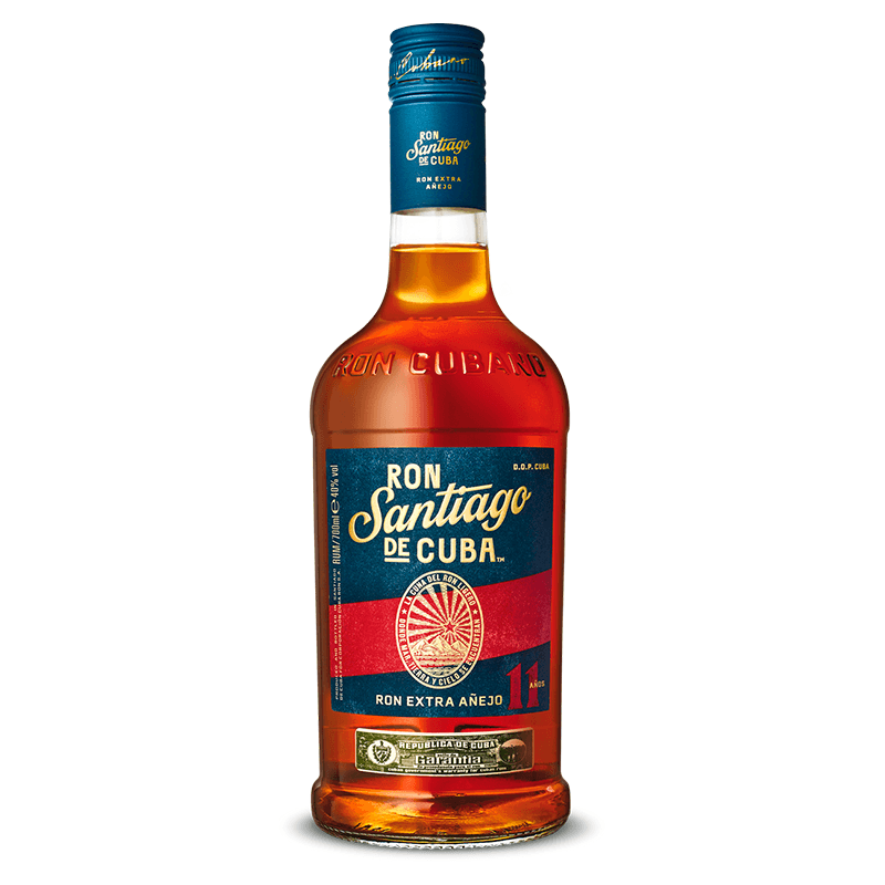 Ron Santiago de Cuba Extra Añejo 11 años, 700 ml
