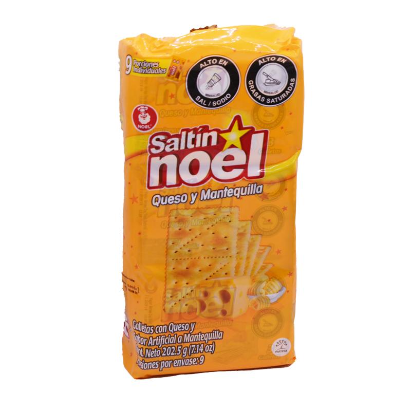 Galletas Saltín de queso y mantequilla, 202.5 g