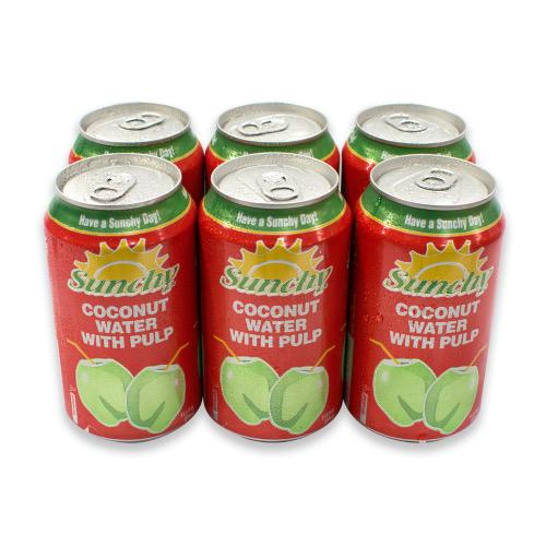 Agua de coco Sunchy (6 unidades)