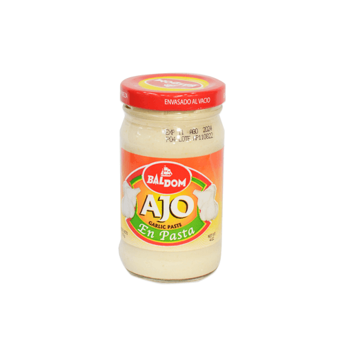 Ajo fresco en pasta, “Baldom”, 4 Oz