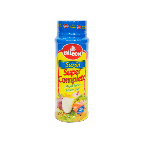 Sazón súper completo “Baldom”, 18 Oz  