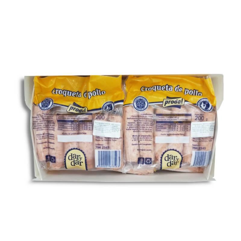 Croquetas de pollo. Prodal. 1,6 Kg