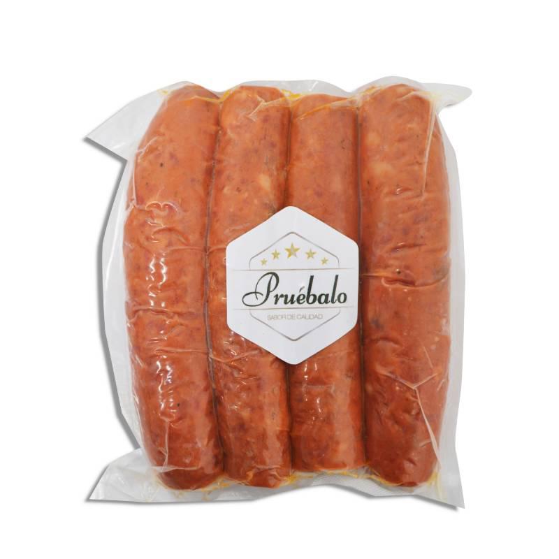 Chorizo parrillero "Pruébalo", paquete de 4 U