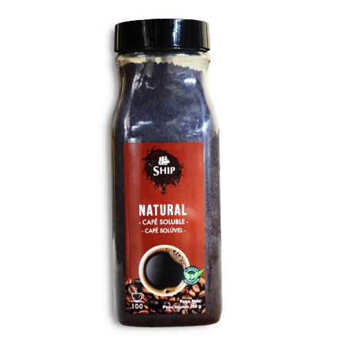 Café soluble instantáneo, natural 

