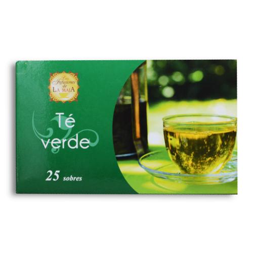 Infusión de té verde, 25 sobres